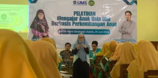 Fakultas Psikologi UMS Tingkatkan Kompetensi 49 Guru Aisyiyah Klaten