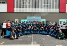 Mahasiswa Pendidikan Jasmani UMS Dipuji Sekolah Indonesia Johor Bahru