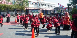 Gebyar Anak Merdeka, Mahasiswa PLP UMS Meriahkan HUT RI