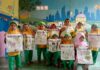 362 Anak TK ‘Aisyiyah Sambi Belajar Ecoprint