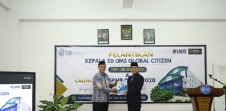 Nasrul Harahab Dilantik Pimpin SD UMS Global Citizen