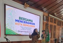Siswa Simpon Turut Semarakkan Launching Jingle PCM Kota Bengawan