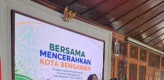 Siswa Simpon Turut Semarakkan Launching Jingle PCM Kota Bengawan