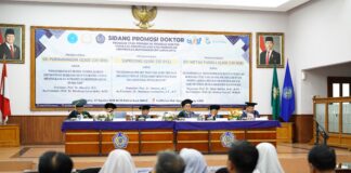 FKIP UMS Kukuhkan Tiga Doktor, Dorong Pendidikan Berbasis AI