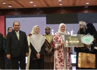 Diikuti 9 Negara, Perwakilan Indonesia Siti Maryam Raih Juara dalam Ajang Miss Azhar 2026 di Cairo