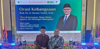 Sekjen MUI Sampaikan Tahniah untuk Haedar Nashir, Dorong Literasi Berbasis Wasathiyah