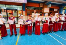 SD Muhammadiyah 1 Solo Borong 62 Prestasi pada Agustus