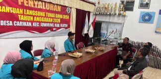 PPK Ormawa IMM FKIP UMS Siapkan Sistem Peringatan Dini Banjir Carikan