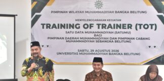 Muhammadiyah Babel Bangun Satu Data hingga Ranting