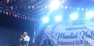 Kampung Dongkal Bersholawat! Maulid Nabi Muhammad SAW Bersama Ustadz Zakki dan Hadroh MT Huburrosul