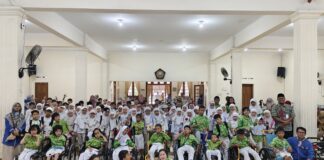 Murid SD Muhammadiyah PK Solo Belajar Empati di YPAC