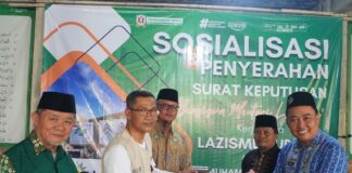 Lazismu Tubaba Salurkan Beasiswa Rp217 Juta untuk 113 Siswa