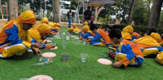 82 Murid SD Muhammadiyah Kottabarat Eksplorasi Sains di Salatiga Eco Park