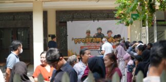 Lazismu Jabar Bagikan 1.000 Porsi Makanan Gratis