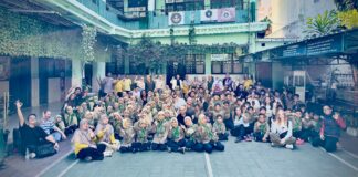 Kunjungan Plastic Bank, SIG, dan Wuppertal Institute Germany ke SD Muhammadiyah 3 Denpasar