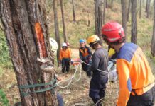 15 Relawan SAR Muhammadiyah Ditempa di Gunung Telon