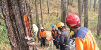 15 Relawan SAR Muhammadiyah Ditempa di Gunung Telon