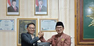 SMP RUSHD dan SMP Muhammadiyah 1 Simpon Bahas Kolaborasi Pendidikan