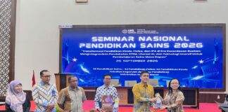 UNS Kolaborasikan Tiga Prodi Magister Bahas Pendidikan Sains Era AI