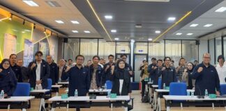 Muhammad Subhan : Masih Ada Kesenjangan antara Riset Akademik dan Kebutuhan Industri Mahasiswa baru Pascasarjana dan Program Profesi saat mengikuti Kuliah Umum di Gedung KH Mas Mansyur FTI UII, Kampus Terpadu UII, Sabtu (19/9/2026). (foto : istimewa)