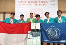 Safe TKI UMS Raih Perak di Jepang, Lindungi Pekerja Migran dengan AI