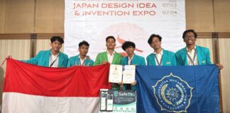Safe TKI UMS Raih Perak di Jepang, Lindungi Pekerja Migran dengan AI