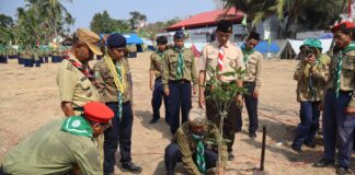 Jambore HW Purworejo Tanam Pohon, Siapkan Generasi Pemimpin Masa Depan