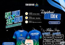Milad ke-114 Muhammadiyah Dimeriahkan Fun Run 5K dan 3K