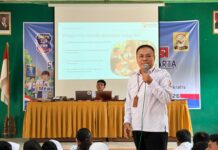 Bawaslu Solo Dampingi 219 Siswa Simulasi E-Voting Pemilos SMPN 24