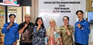 Mahasiswa UMJT Magang di DKPP Madiun, Pelajari Ketahanan Pangan