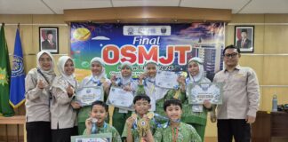 SD Muhammadiyah PK Solo Borong 7 Medali di OSMJT 2026